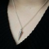 Handcrafted Scottish jewellery - Silver Tower Shell pendant